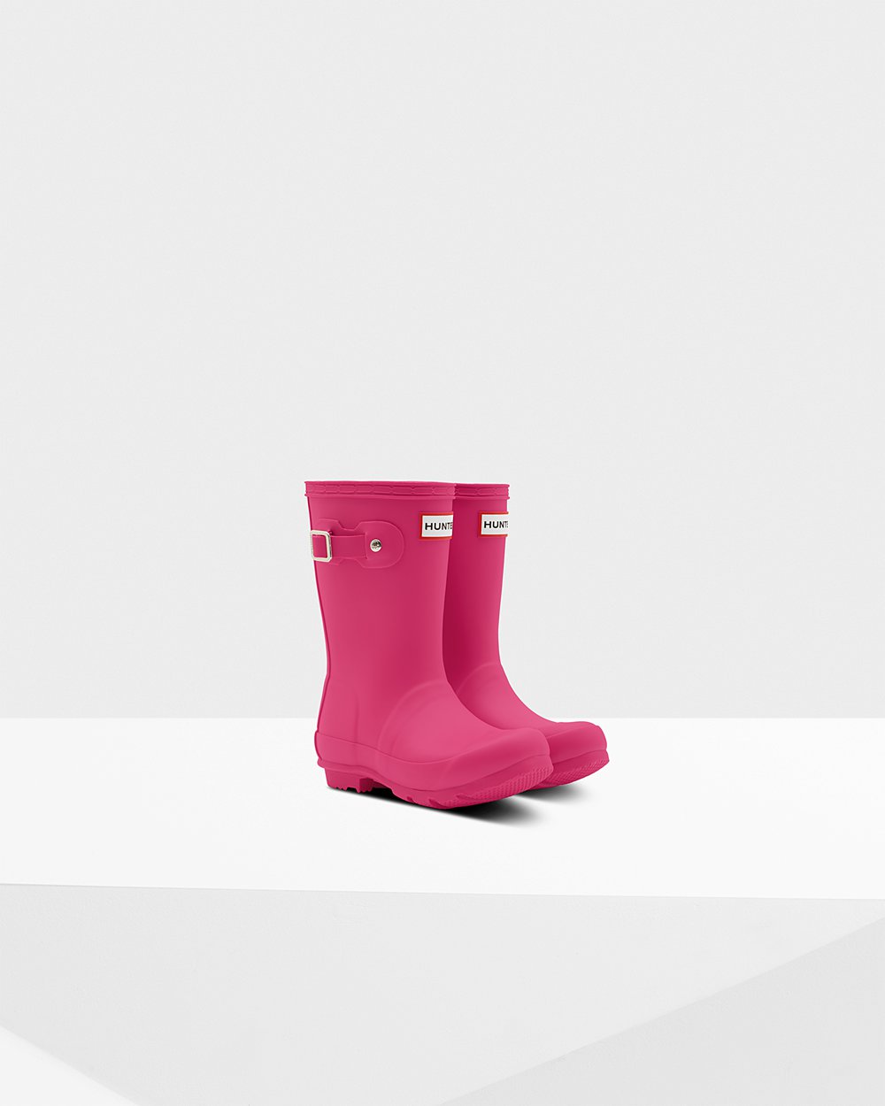 Botas de Lluvia Hunter Niños - Original Little - Rosas Claro - MNKBGYZ-48